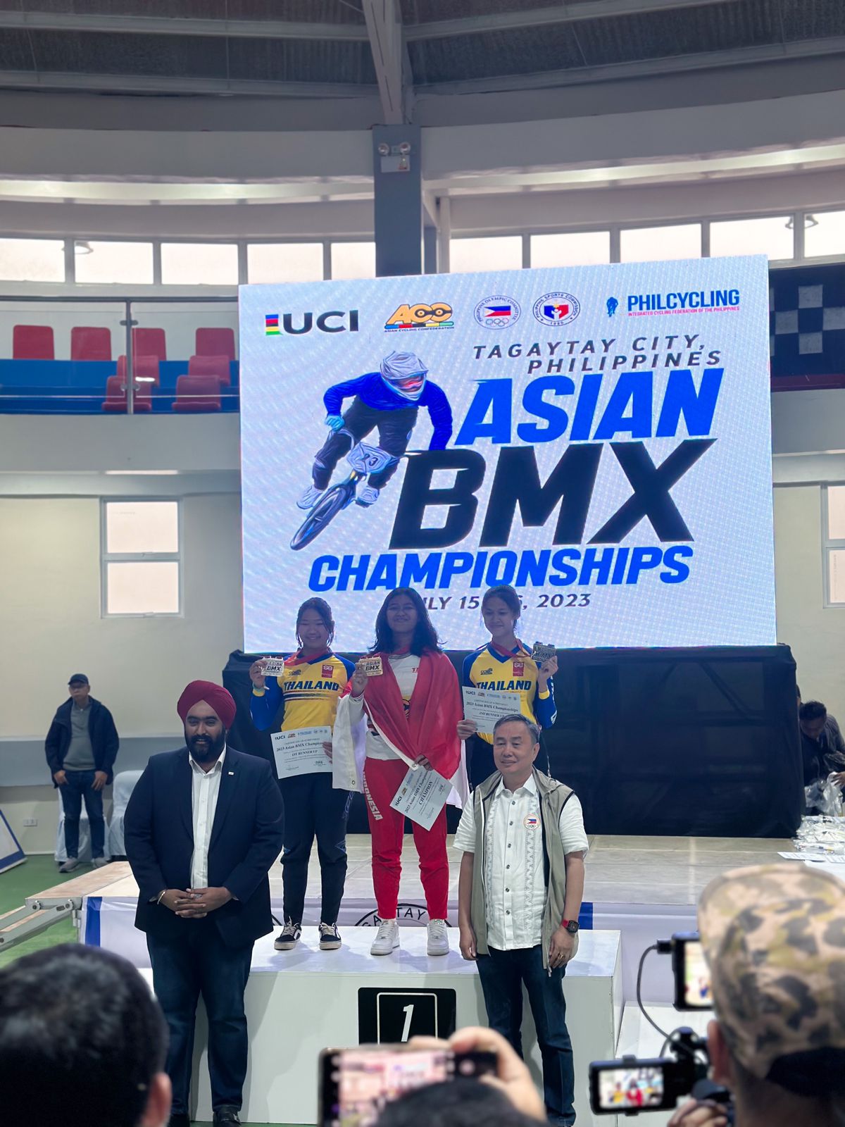 Juara 1 Asian BMX Championship 