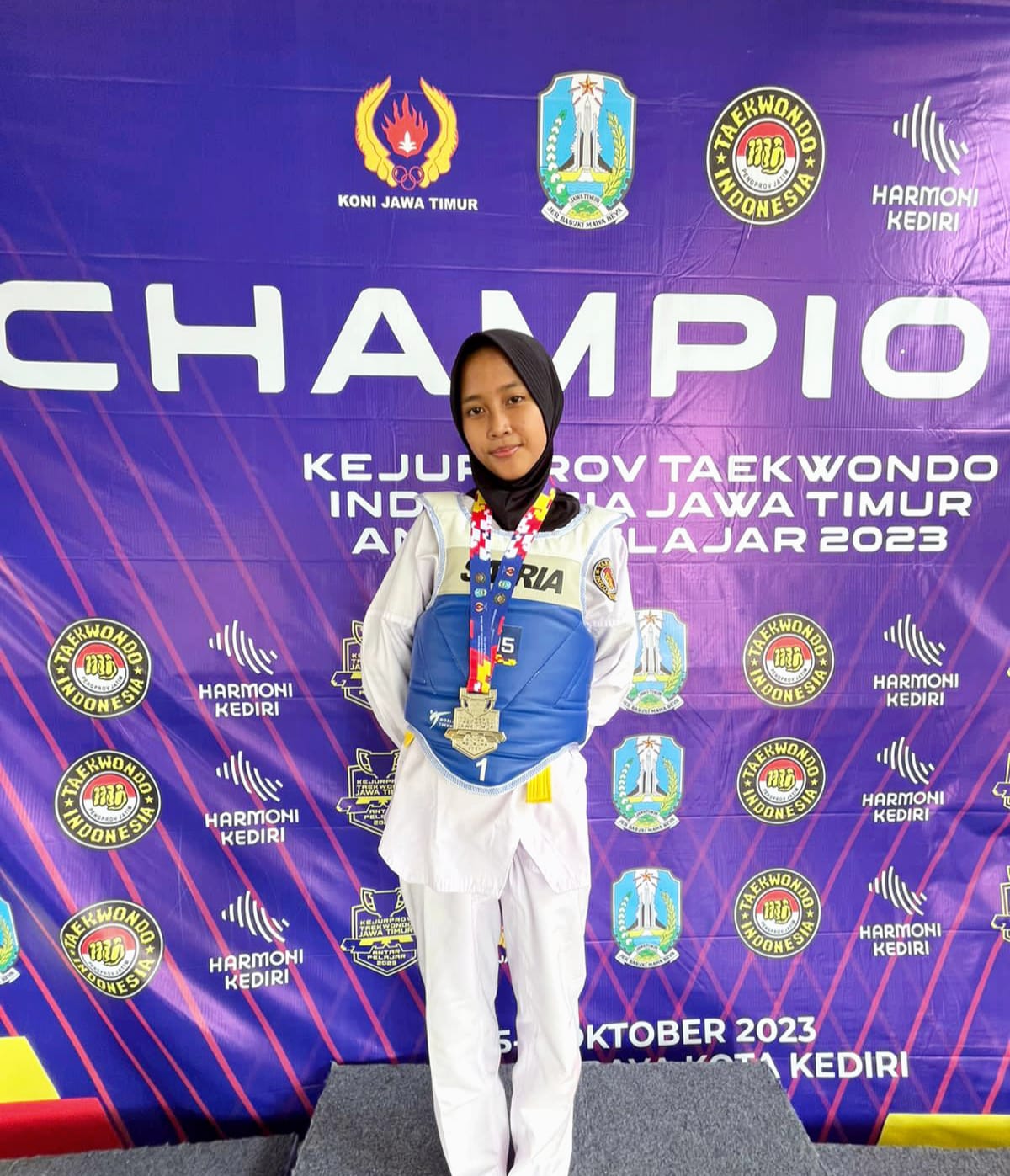 Kejuaraan Provinsi Taekwondo Indonesia Jawa Timur Antar Pelajar 2023