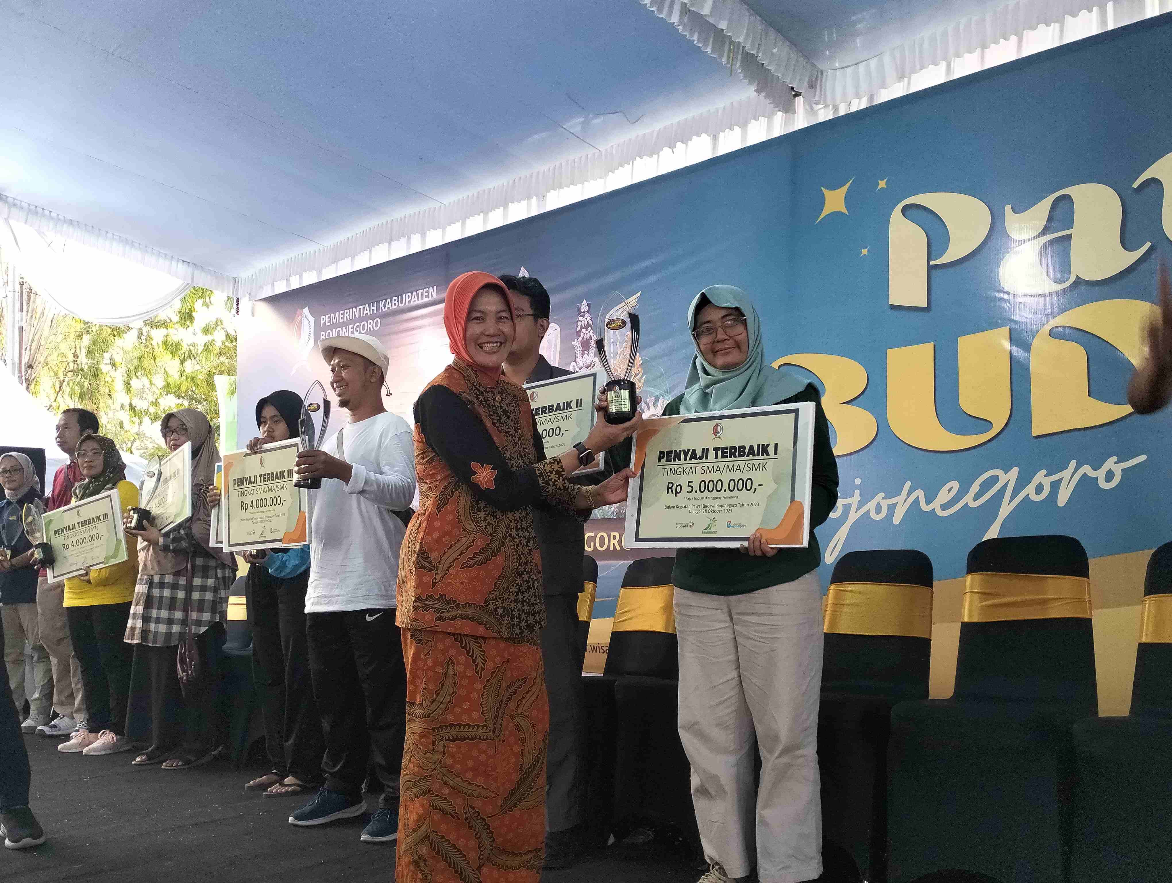 Pawai budaya hari jadi bojonegoro