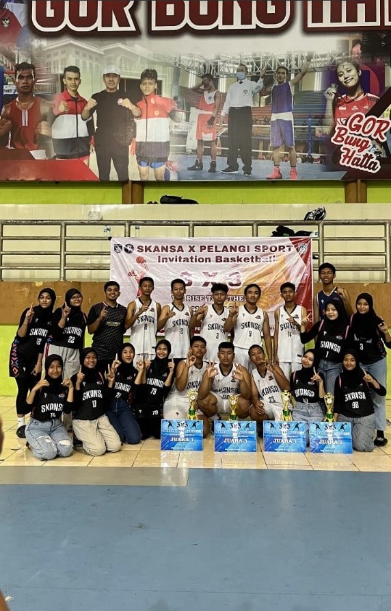 Juara 1 SKANSA X Pelangi Sport 3 x 3 Invitation Basketball Kategori SMA Putra,  Juara 3 SKANSA X Pelangi Sport 3 x 3 Invitation Basketball Kategori SMA Putra,  Juara 1 SKANSA X Pelangi Sport 3 x 3 Invitation Basketball Kategori SMA Putri,  Juara 2 SKANSA X Pelangi Sport 3 x 3 Invitation Basketball Kategori SMA Putra