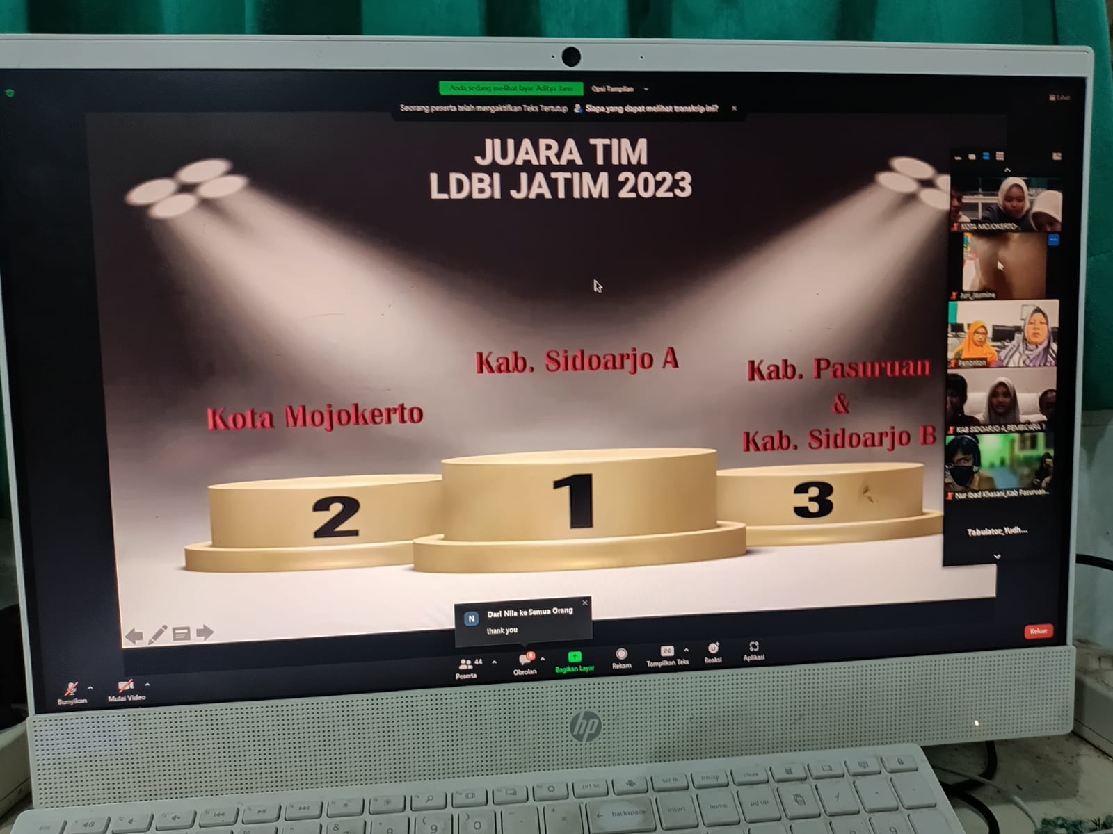 Lomba Debat Bahasa Indonesia Tk Provinsi