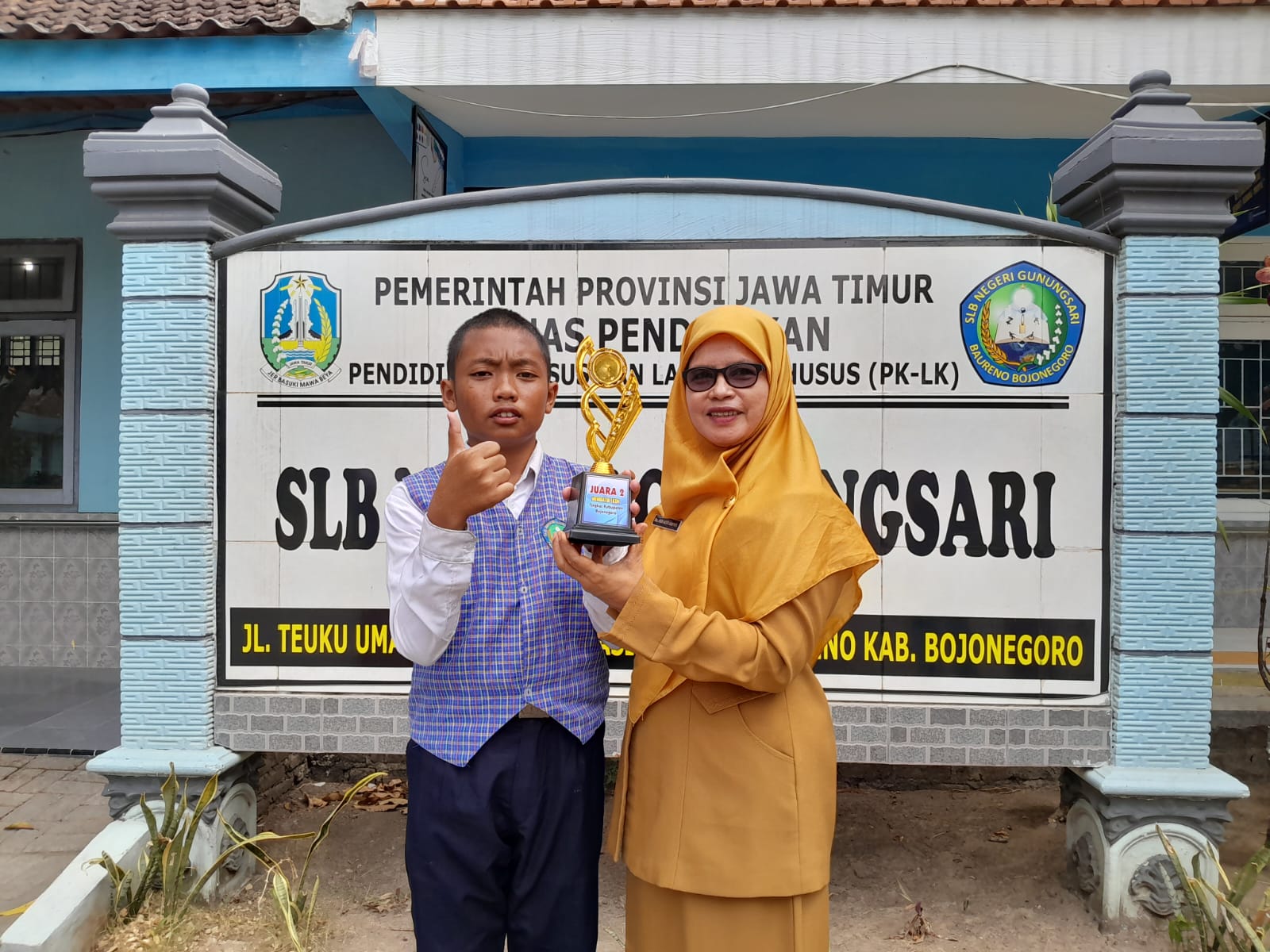 Juara 2 Membatik Tingkat Kabupaten oleh KKG Bojonegoro th 2023