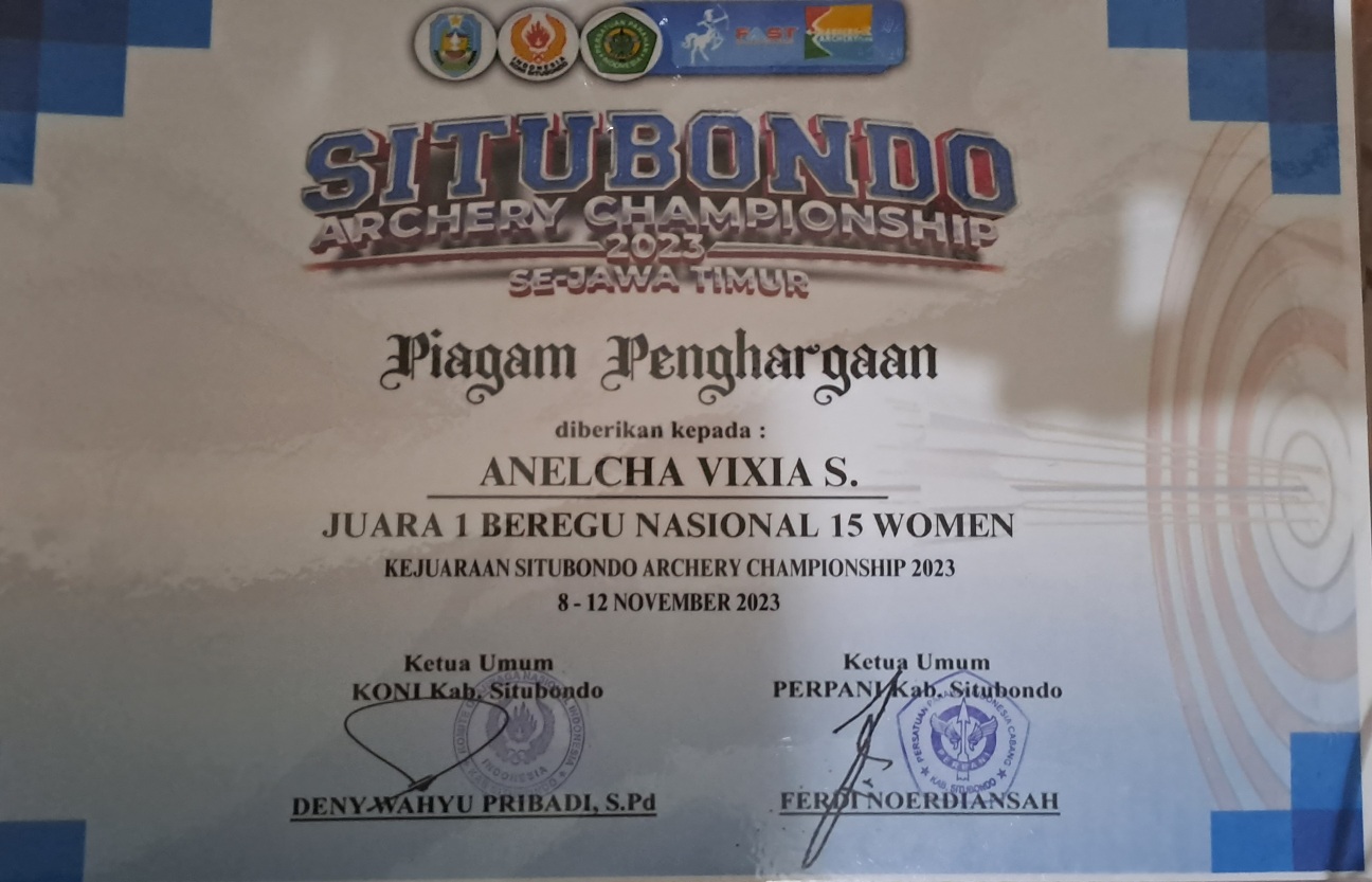 JUARA 1 BEREGU SITUBONDO ARCHERY CHAMPIONSHIP 2023