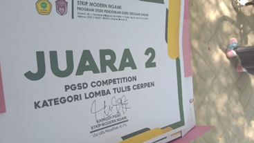 PGSD Competition Kategori Lomba Tulis Cerpen