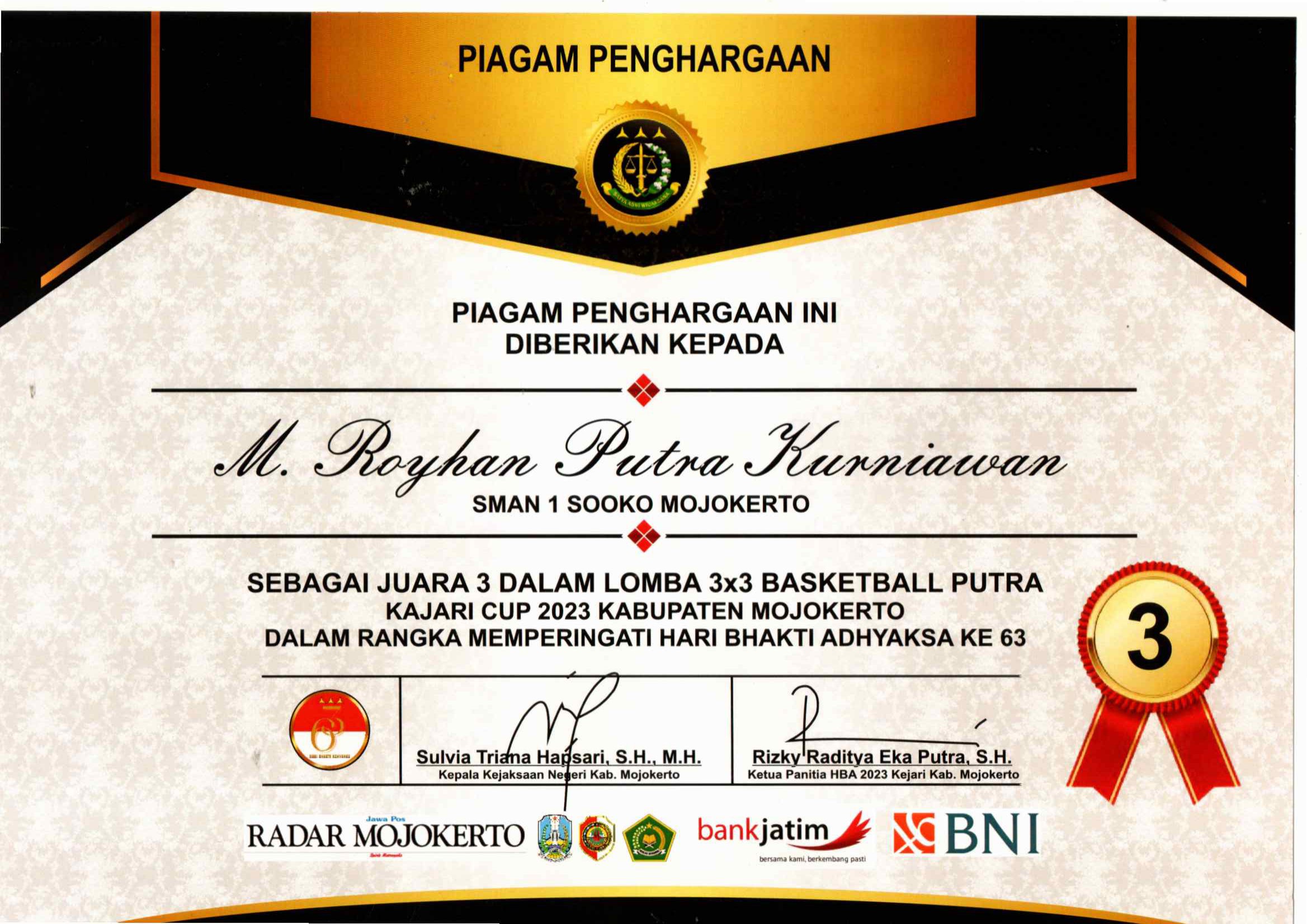 LOMBA BASKETBALL PUTRA KAJARI CUP 2023 