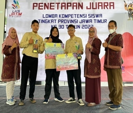 Juara 3 LKS TINGKAT PROVINSI JAWA TIMUR KATEGORI METROLOGY Tahun 2022