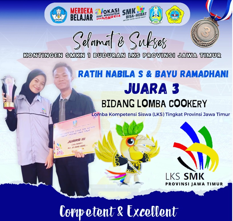 LKS SMK KE-31 TINGKAT PROVINSI JAWA TIMUR BIDANG CULINARY