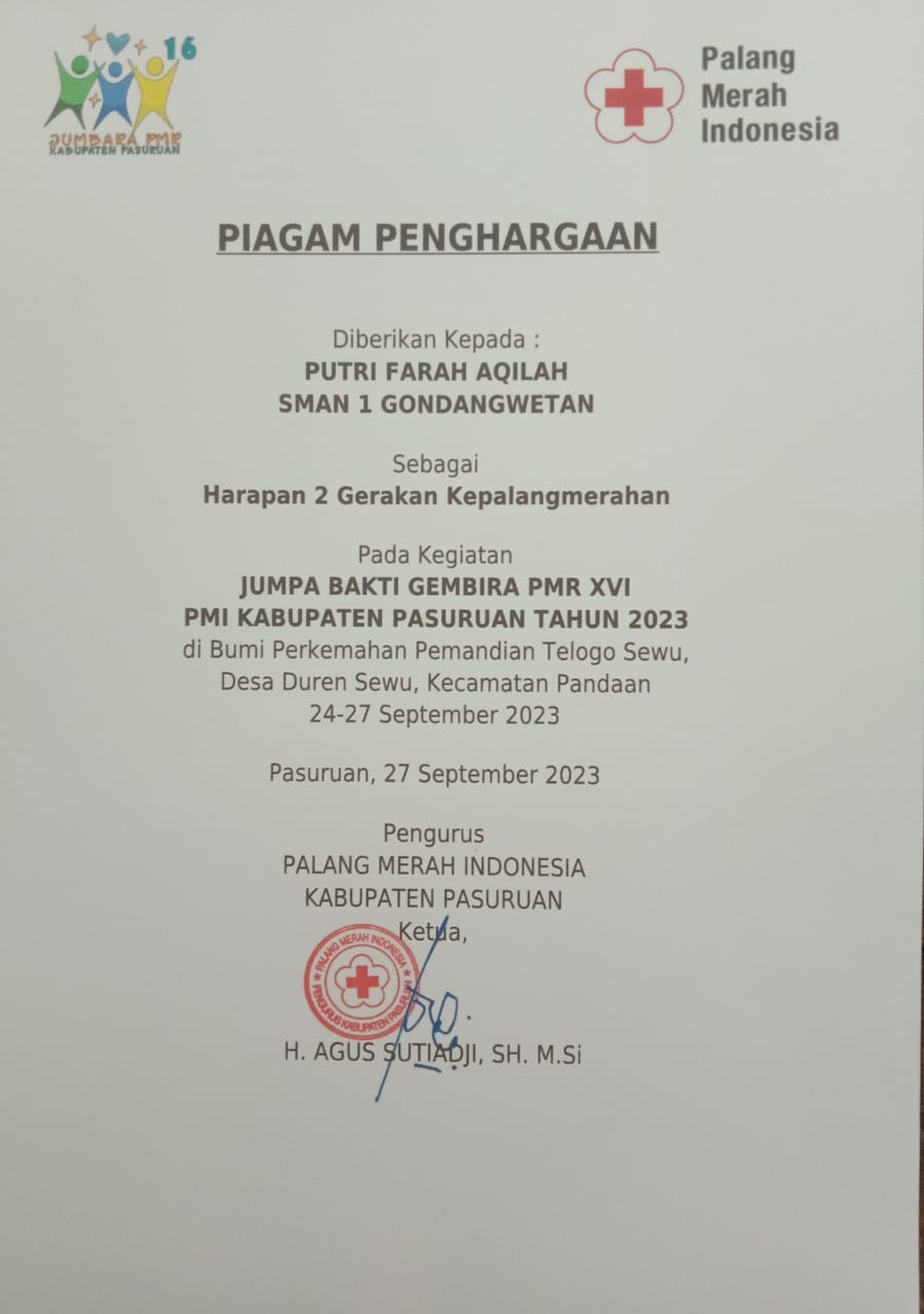 HARAPAN 2  GERAKAN KEPALANGMERAHAN