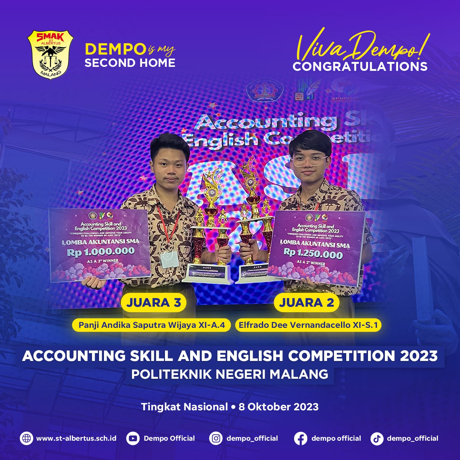 Accounting Skill and English Competition