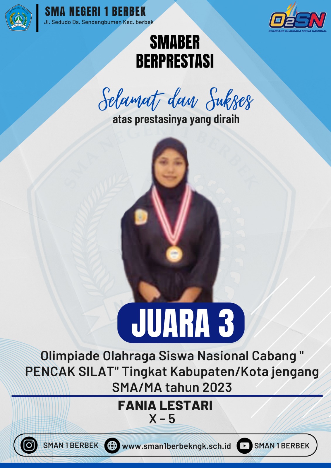 Olimpiade Olahraga Siswa Nasional Cabang Pencak Silat Putri