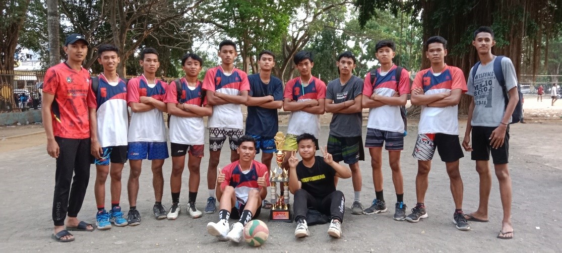 JUARA 2 VOLLY PUTRA KAPOLRES CUP