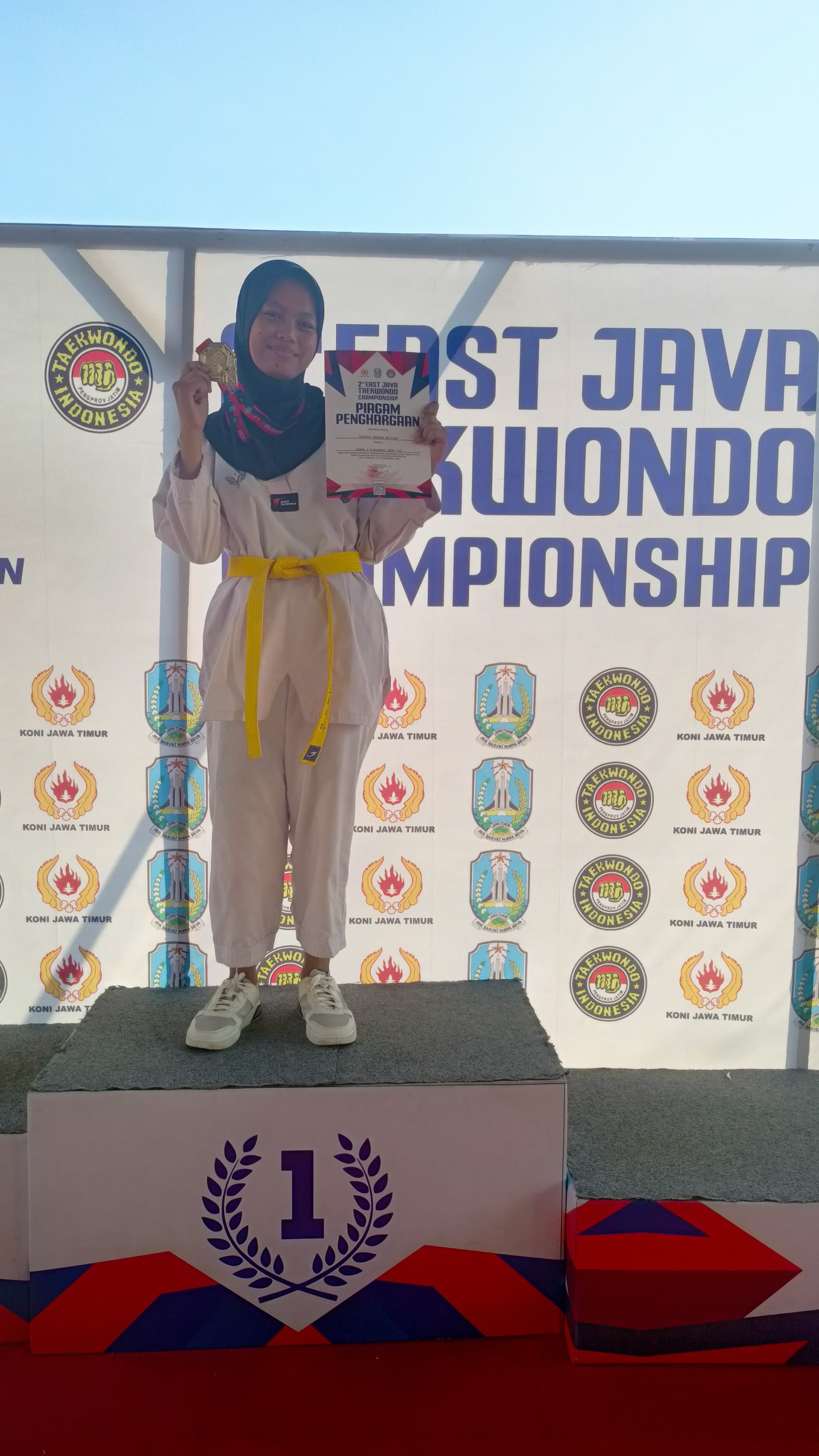  Kejuaraan 2nd East Java Taekwondo Championship.