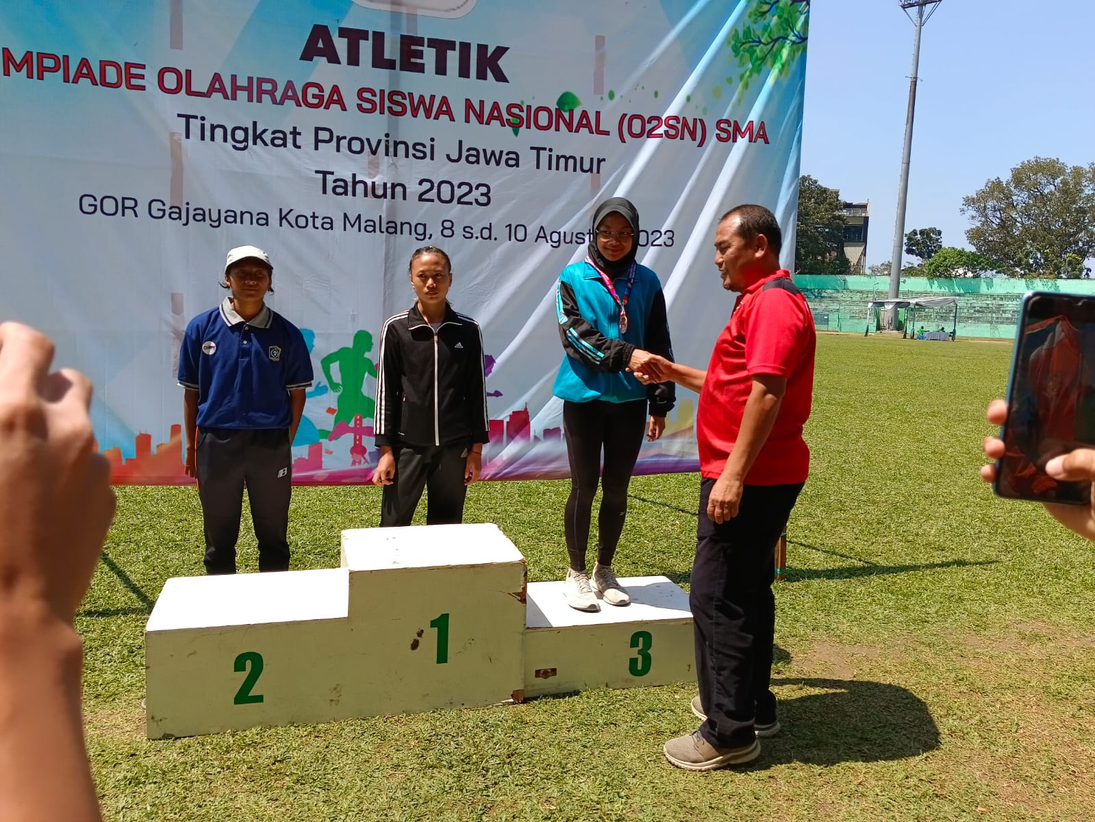 Atletik Lari 800 M Putri Juara 3 O2SN Tingkat Provinsi Jawa Timur