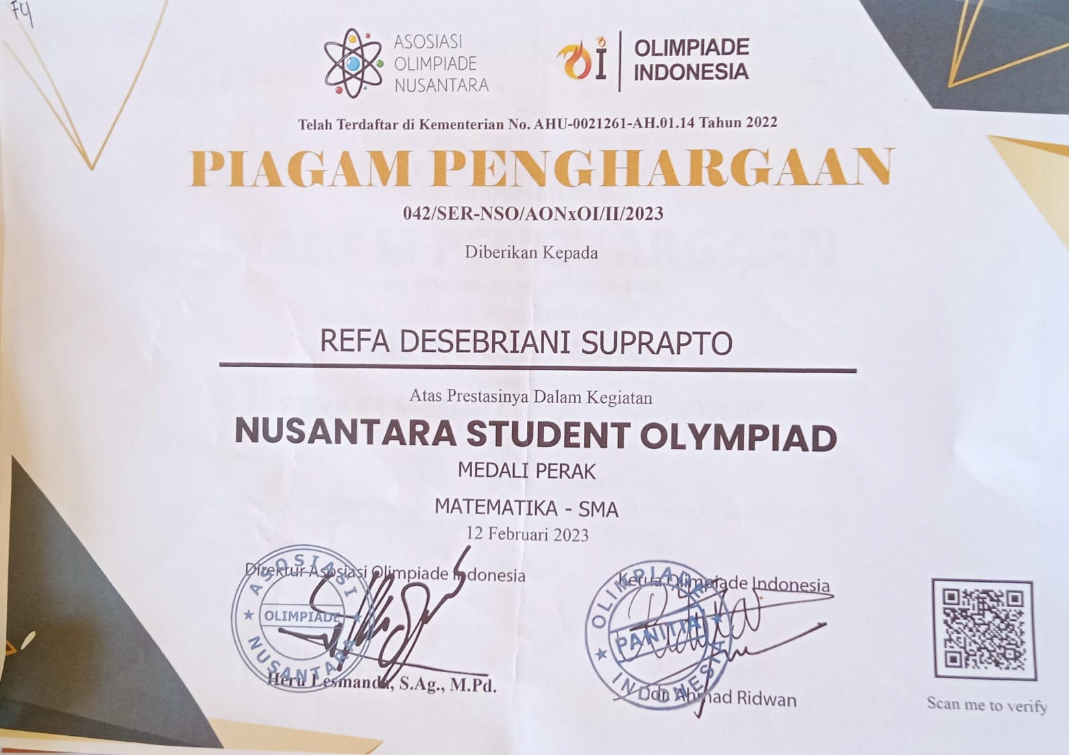 Nusantara Student Olympiad