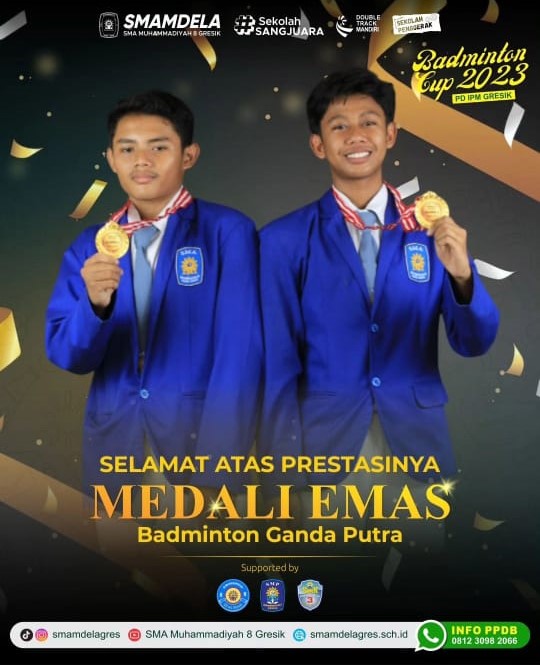 JUARA 1 GANDA PUTRA BADMINTON CUP 2023