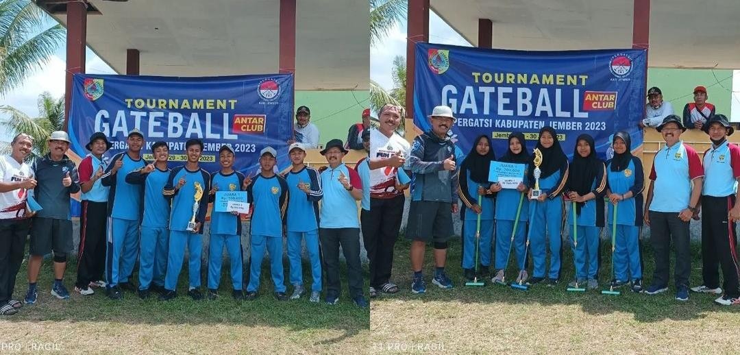 Juara 1 Gateball tournamen Pergatsi Kabupaten, Jenewa Saben Club All Categories (Tim Putri)