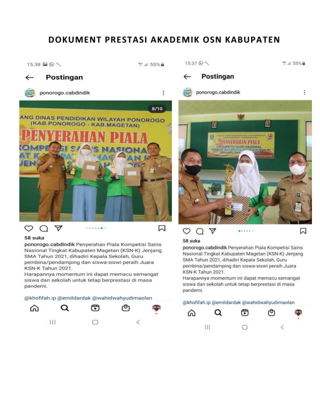 KSN-KABUPATEN BIDANG BIOLOGI