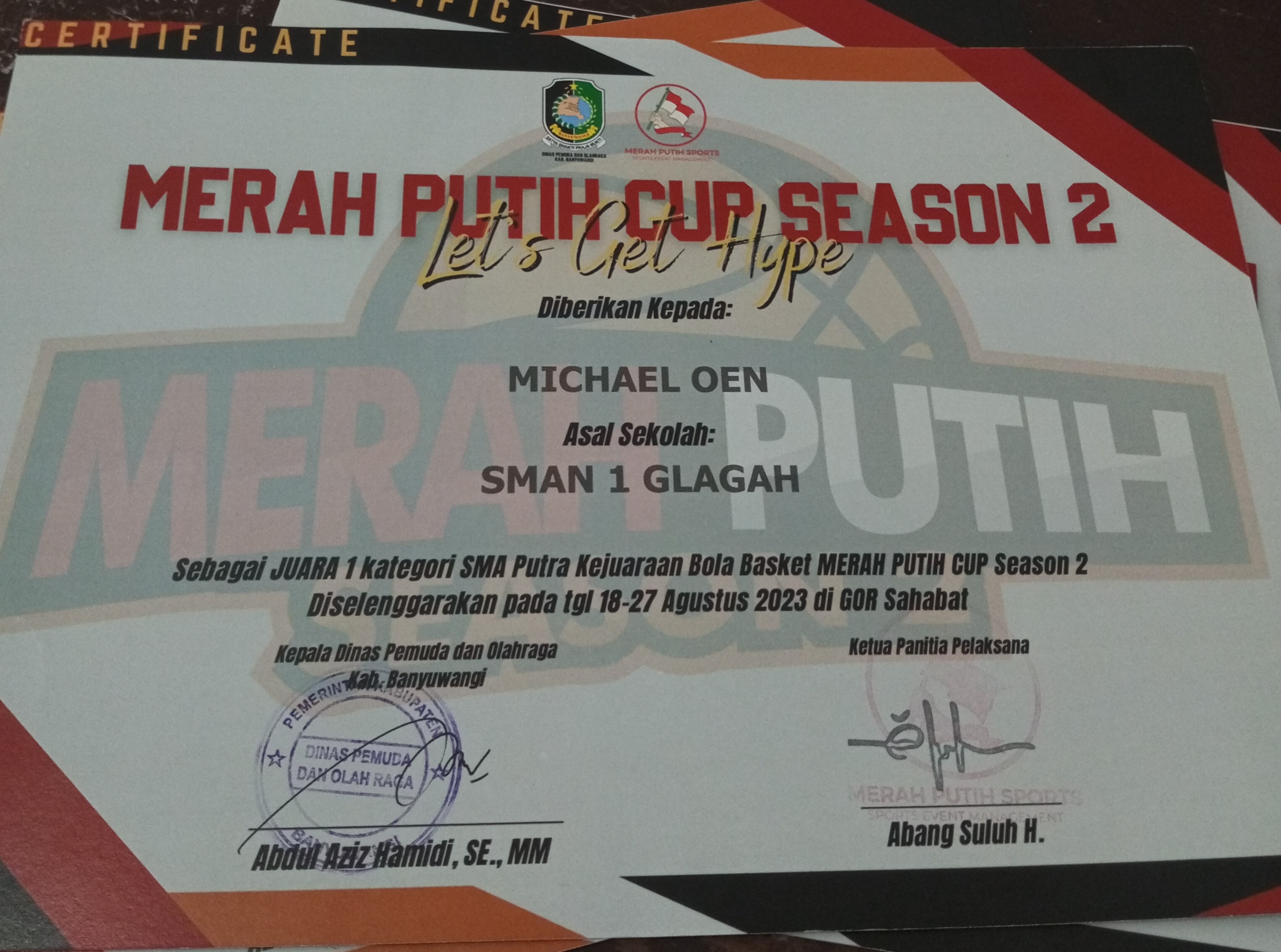 Kejuaraan Bola Basket Merah Putih Cup Season 2