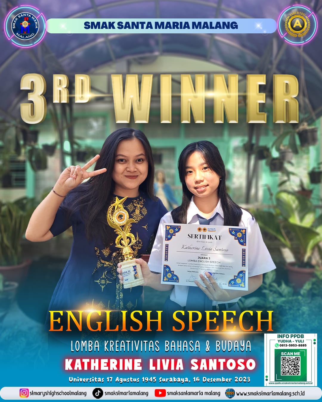 English Speech Lomba Kreativitas Bahasa & Budaya