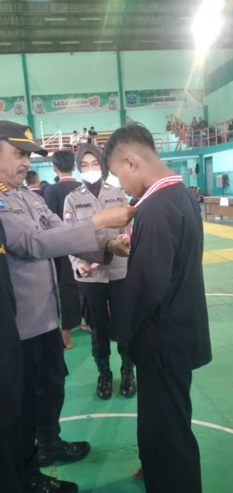 KEJUARAAN PENCAK SILAT Pencak Silat KAPOLRES CUP I Probolinggo 