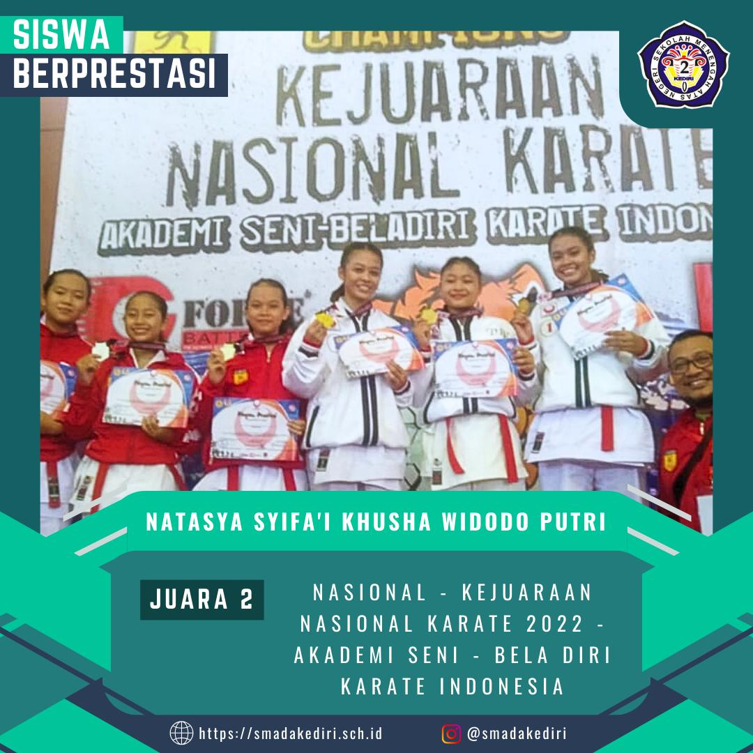 NASIONAL - Kejuaraan Nasional Karate 2022 - Akademi Seni - bela diri Karate Indonesia