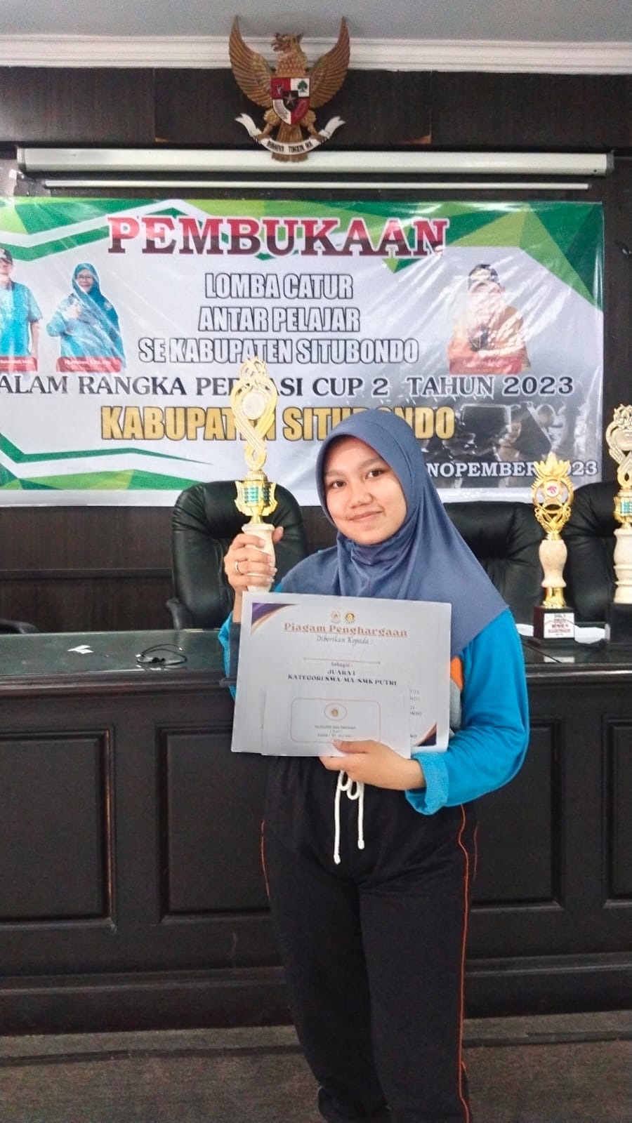 Lomba Catur Antar Pelajar Se Kabupaten Situbondo