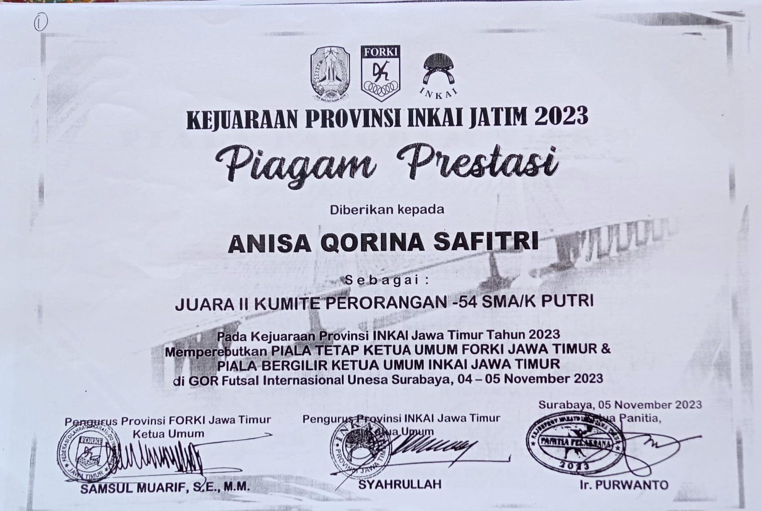 Kejuaraan Provinsi Inkai