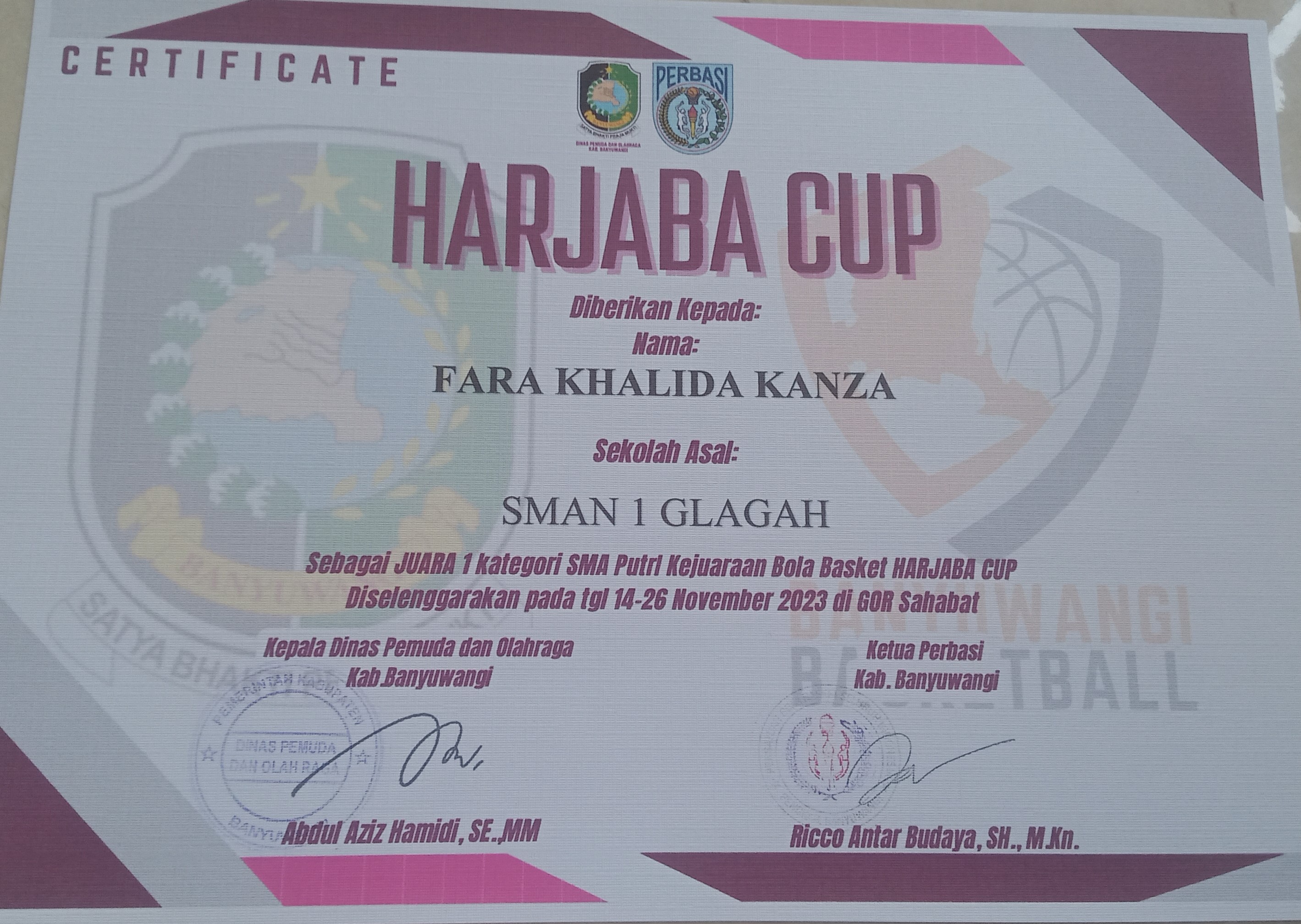 HARJABA CUP