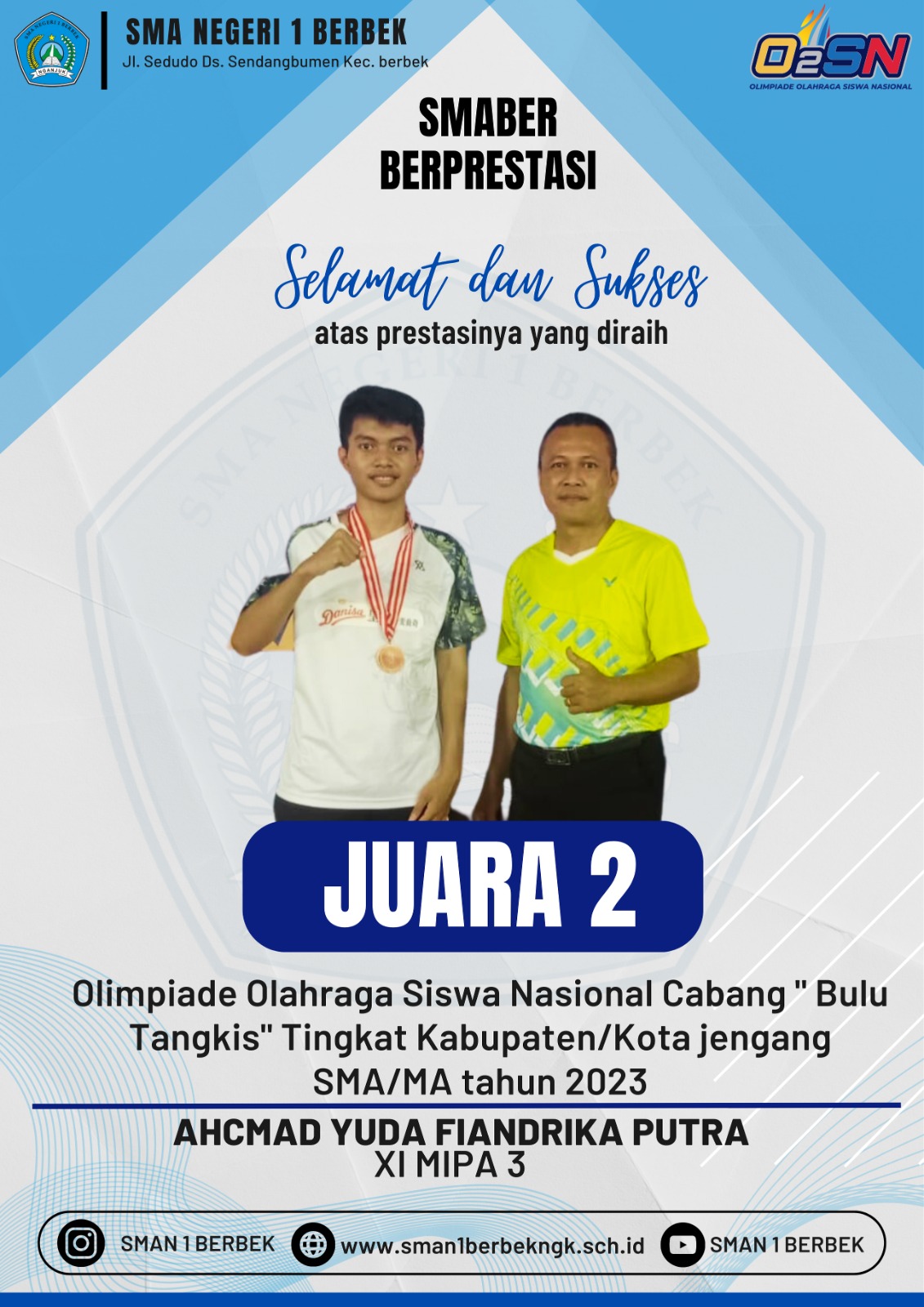 Olimpiade Olahraga Siswa Nasional Cabang Bulu Tangkis