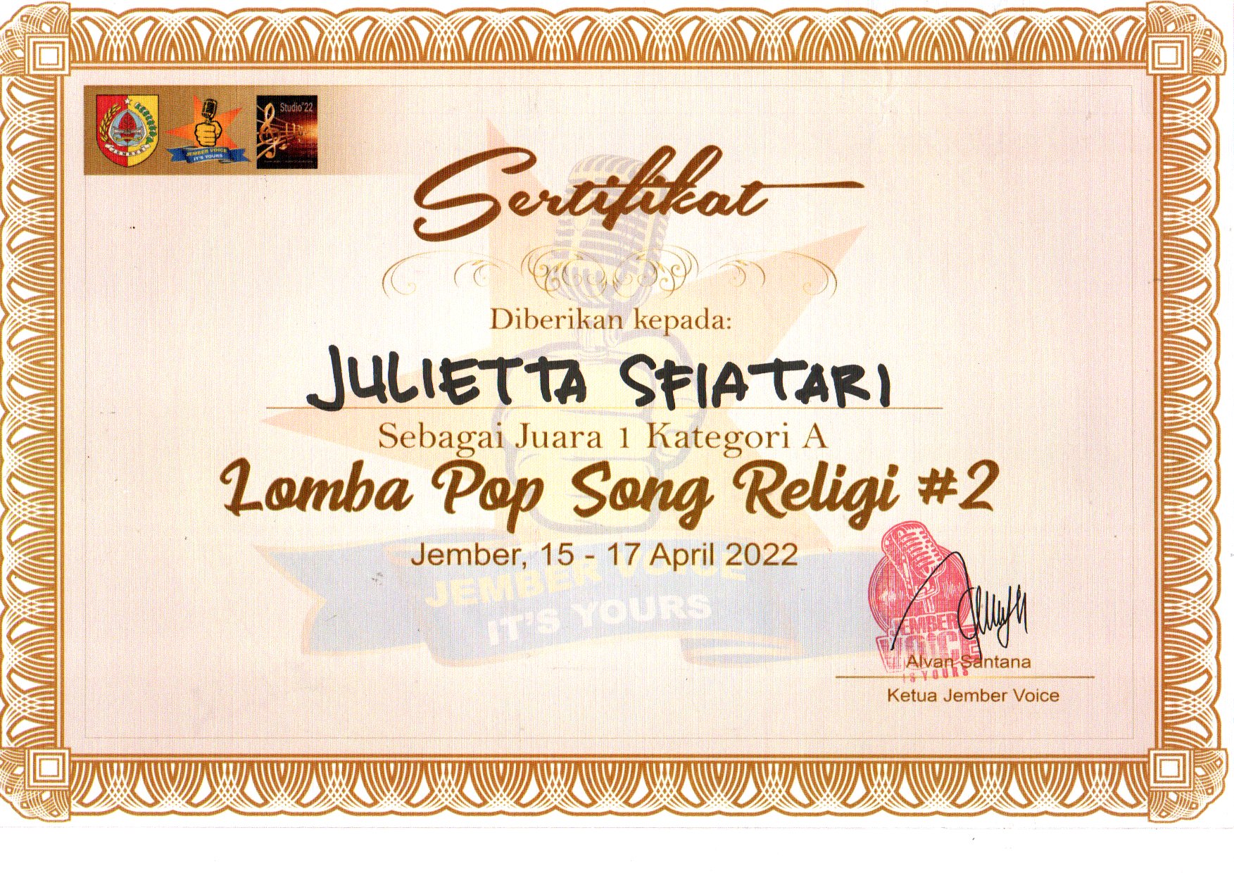 Lomba Pop Song Religi #2 