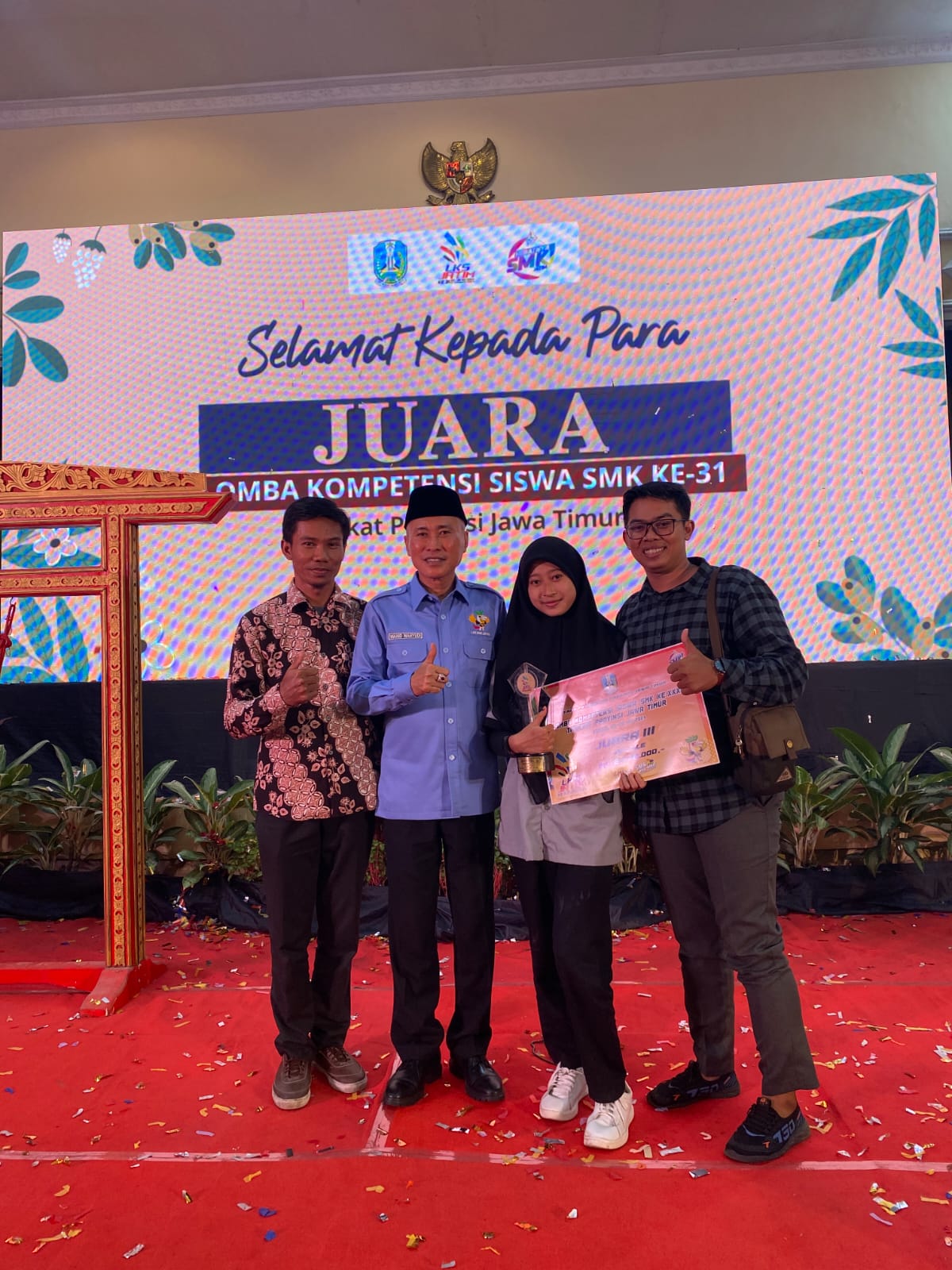 LKS SMK Tingkat Provinsi Jawa Timur Bidang Tekstil