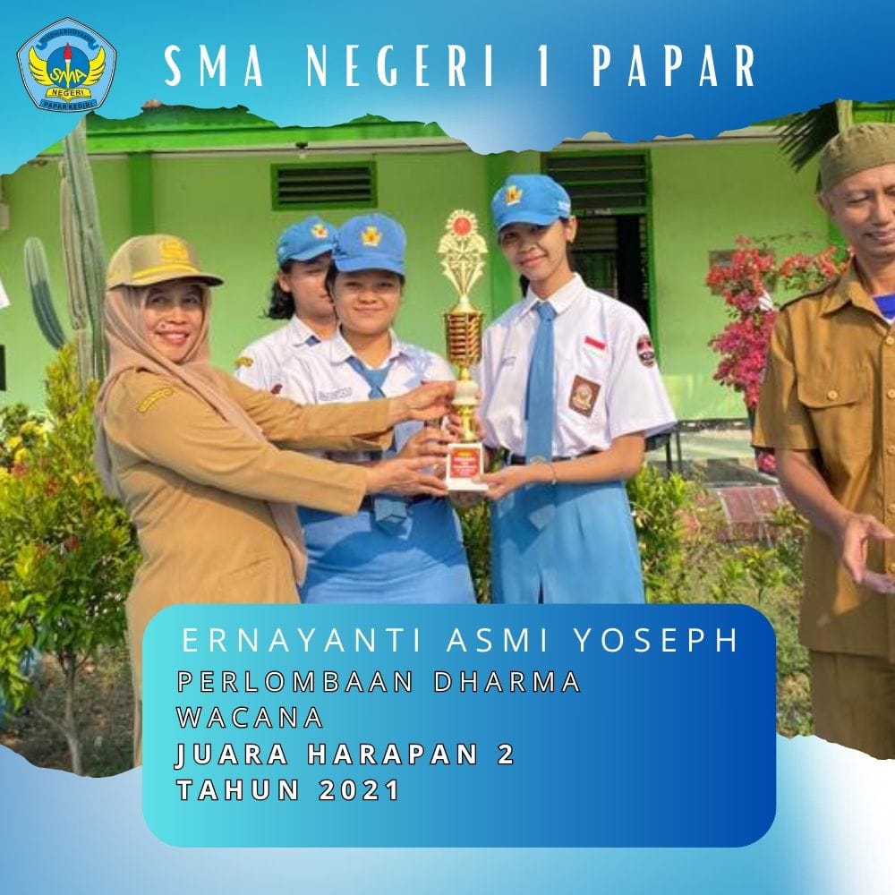 JUARA 2 HARAPAN PADA PERLOMBAAN DHARMA WACANA