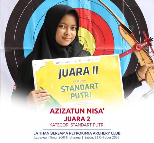 JUARA 2 KATEGORI STANDART PUTRI 