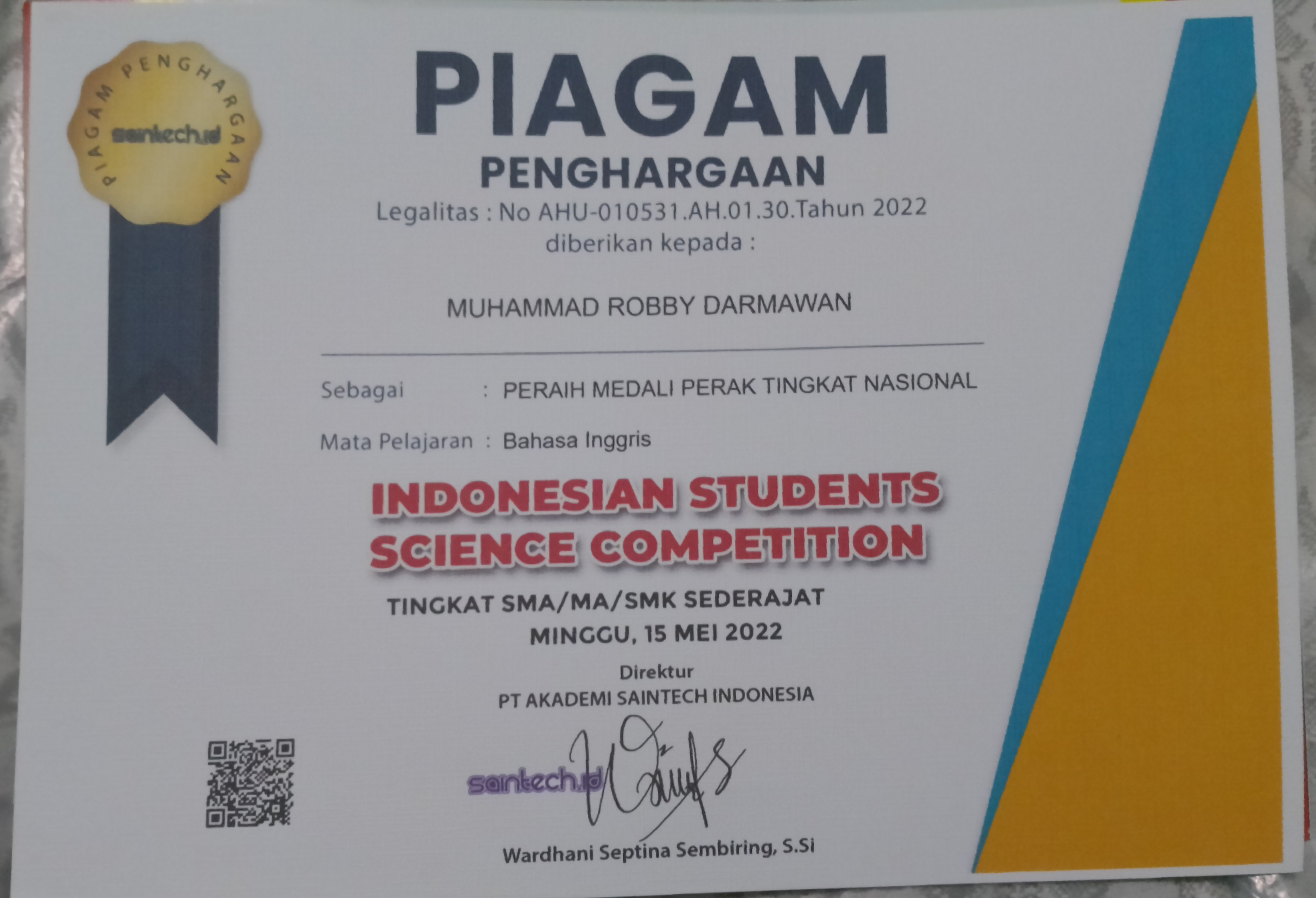 Indonesian Students Science Competition