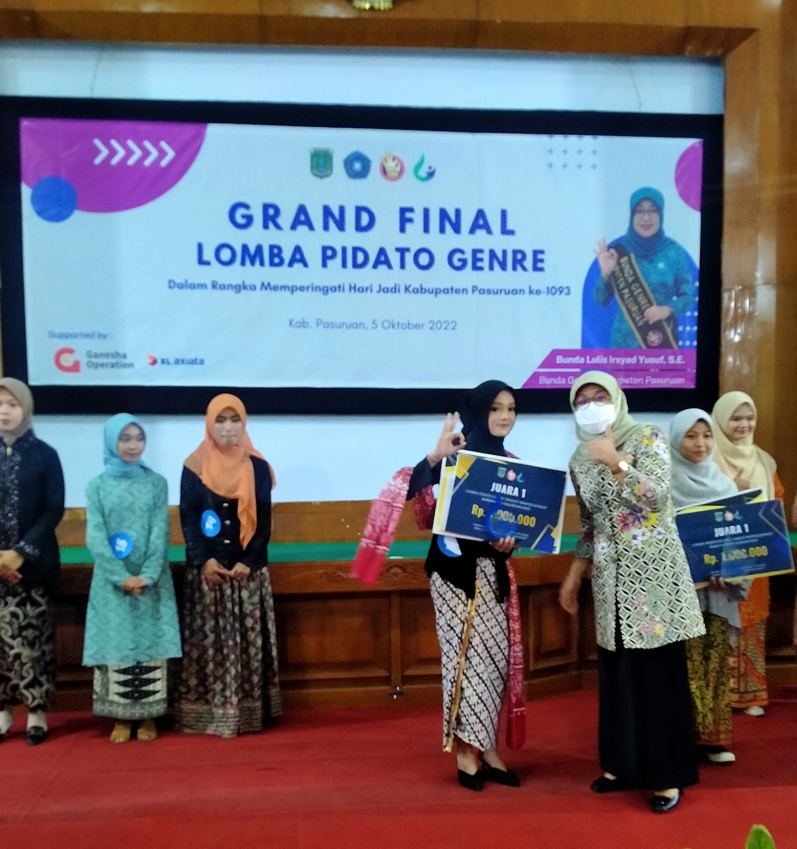 Lomba Pidato Genre Tingkat SMA/SMK Kabupaten Pasuruan