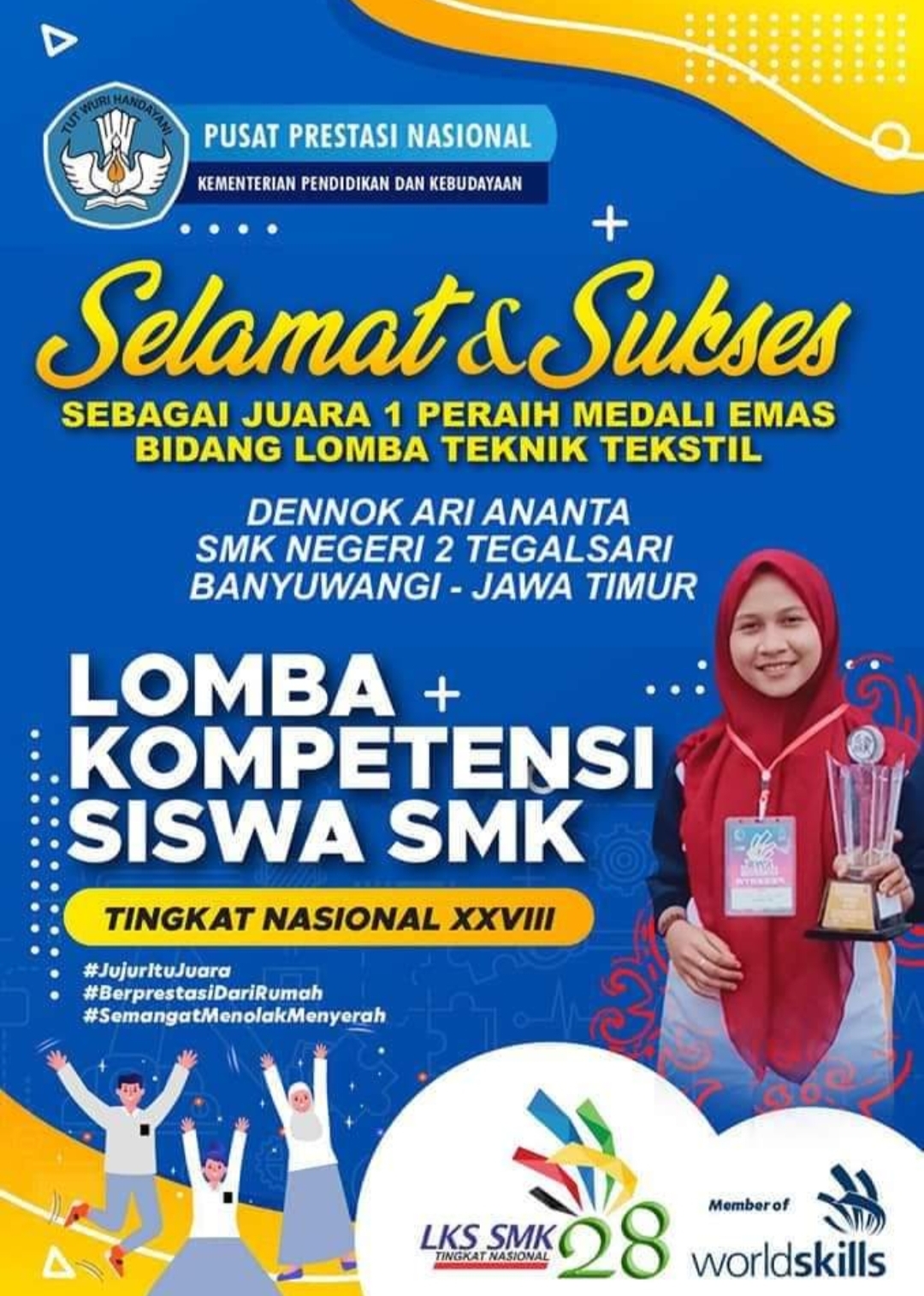 Lomba Kompetensi Siswa SMK Bidang Lomba Teknik Tekstil