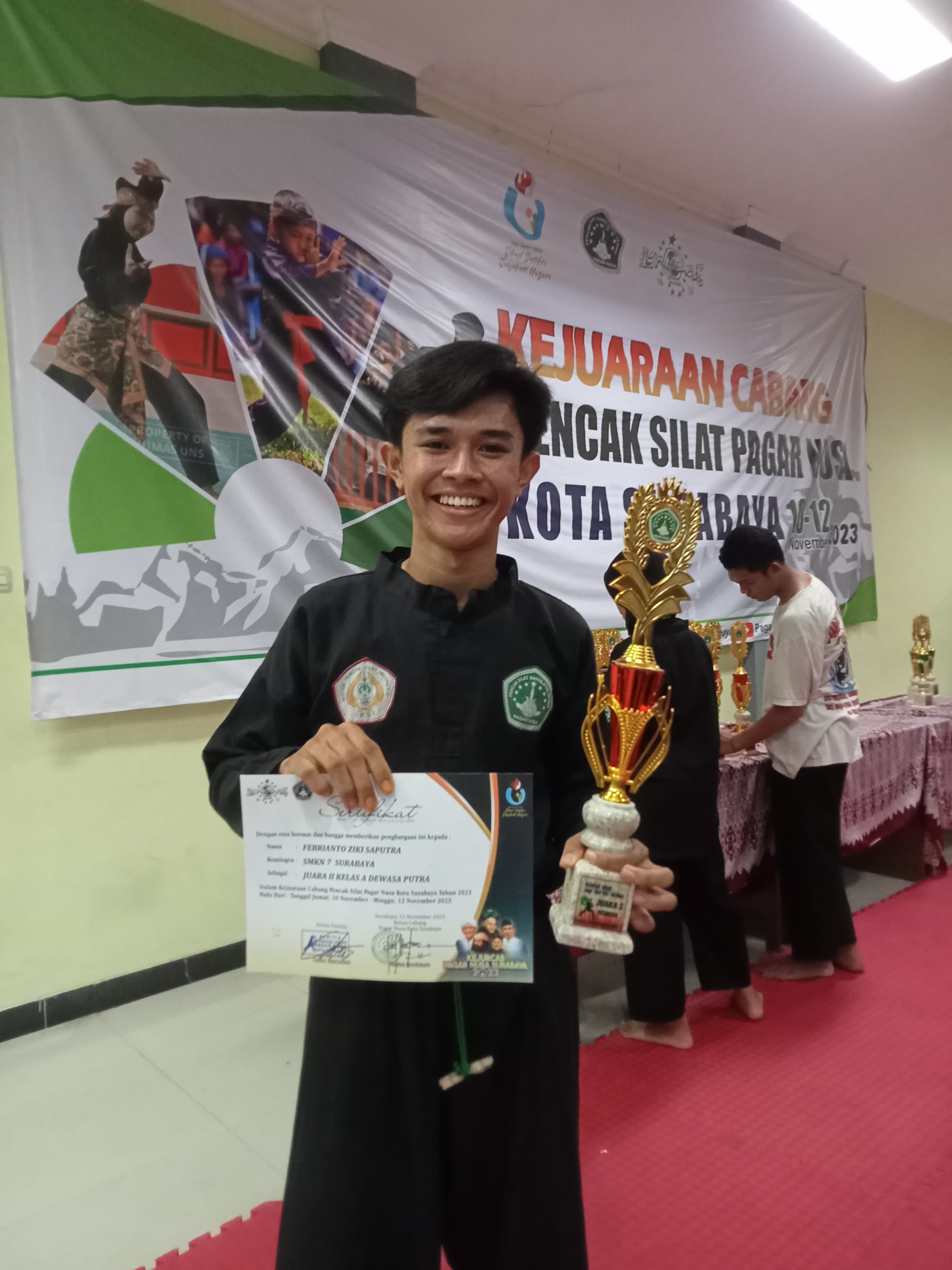 Juara Pencak silat Internal Pagar Nusa  2023 nopember