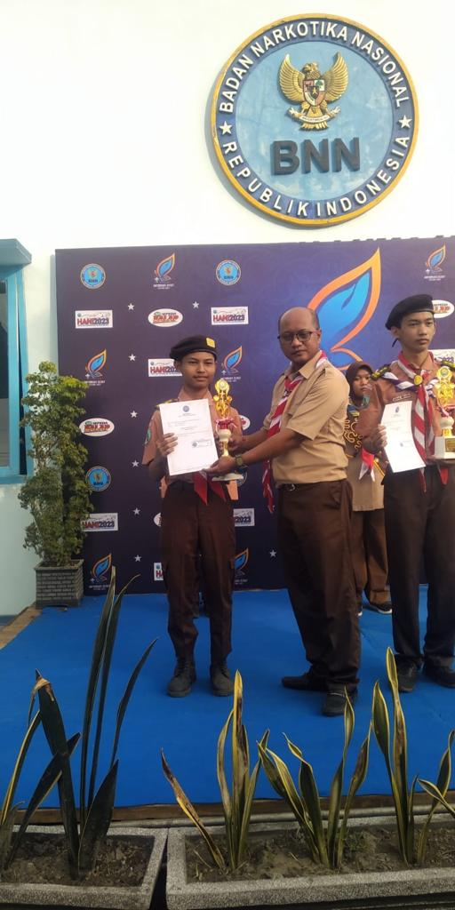 Poster Digital Anti Drigs Scout Festival 2023 BNN Kategori Putri