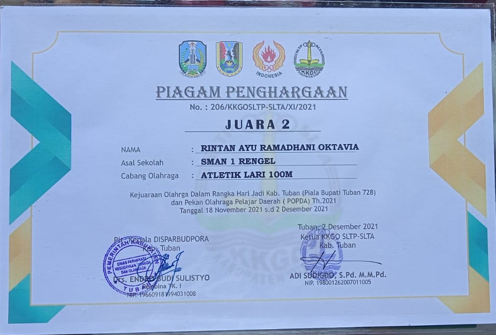 POPDA 2021 CABANG OLAHRAGA ATLETIK 