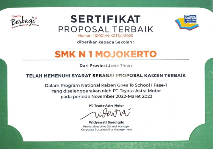 N-KGTS Fase 1 (Pembuatan Proposal Kaizen)