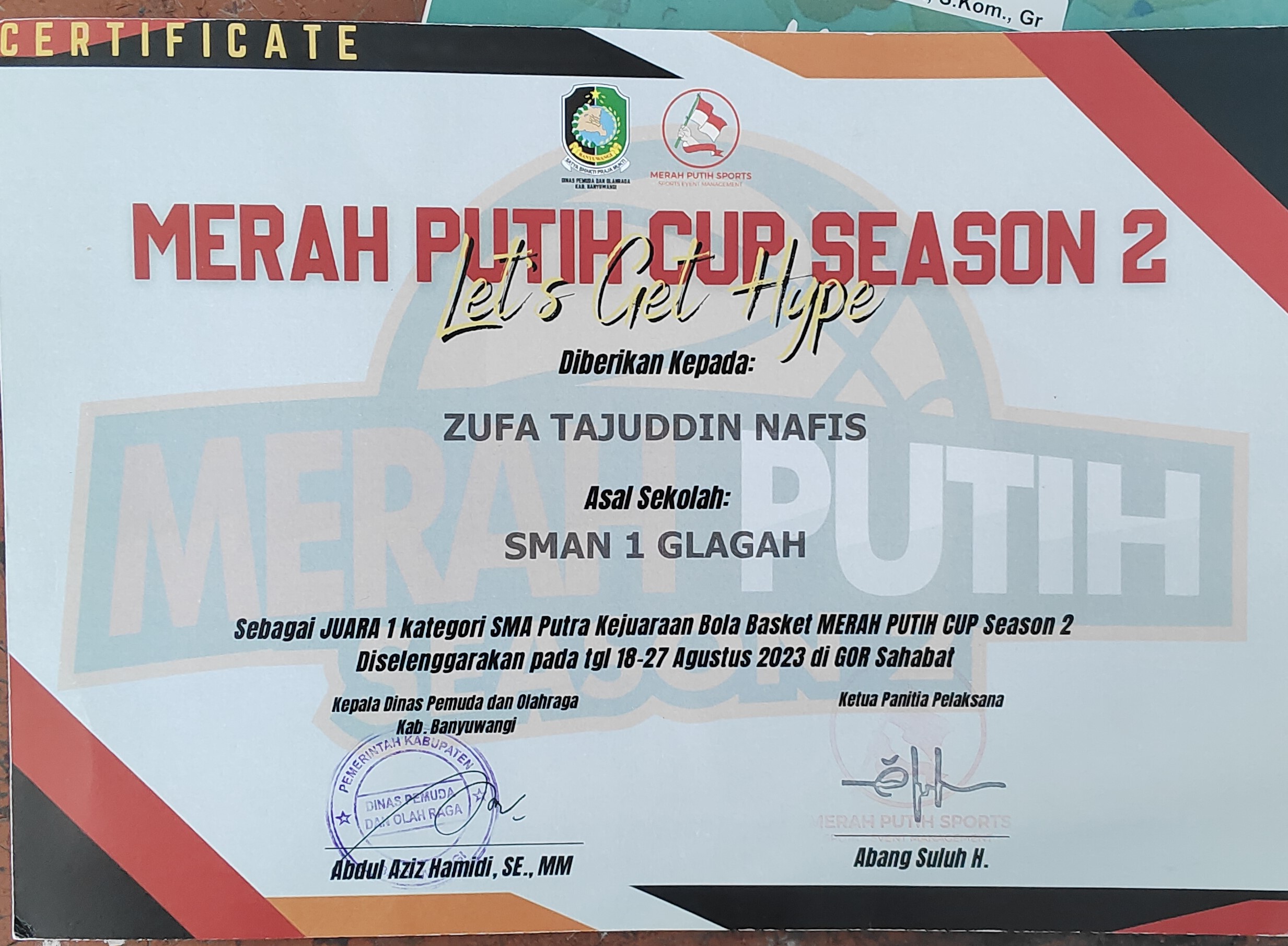 Kejuaraan Bola Basket Merah Putih Cup Season 2