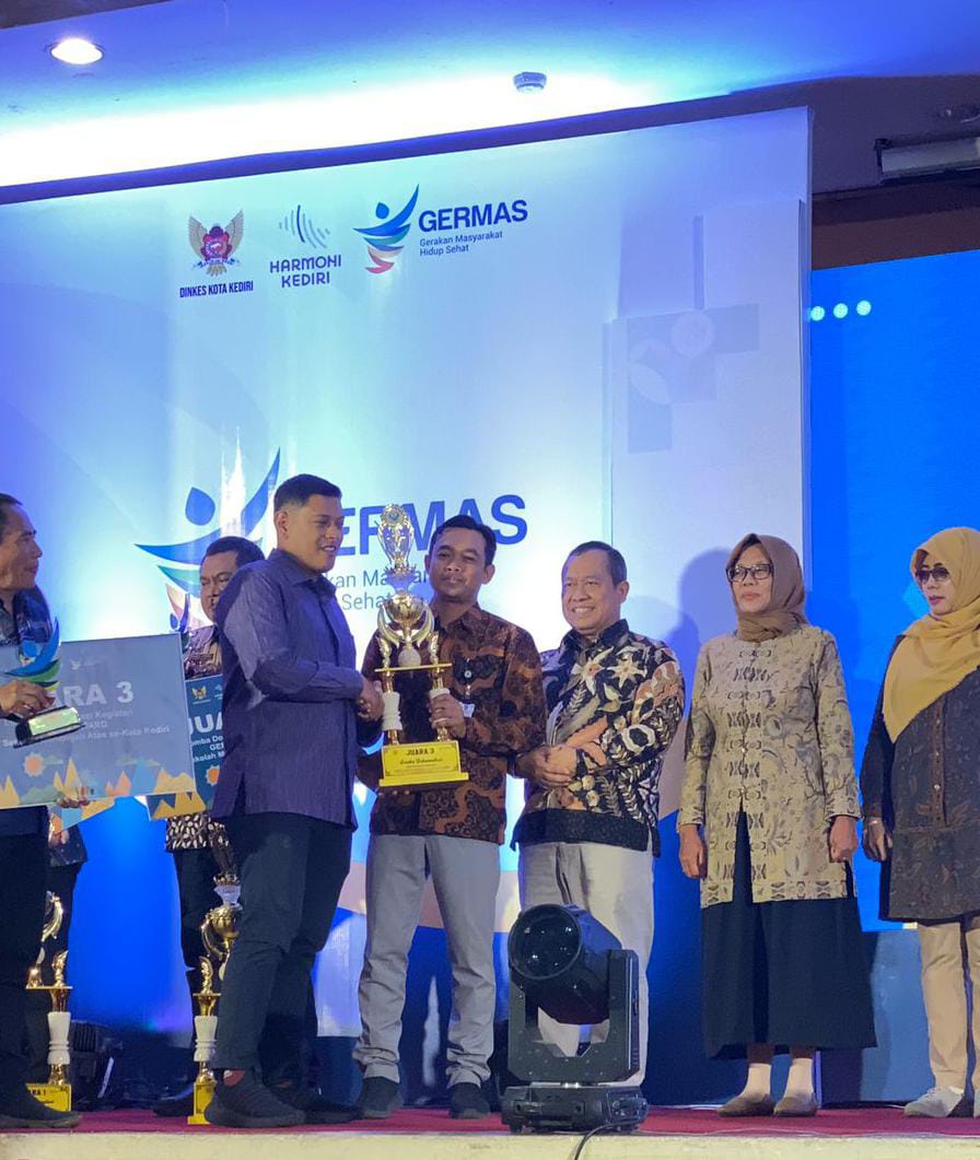 Juara 3 Lomba Dokumentasi GERMAS Award