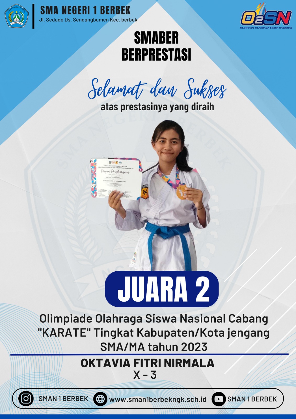 Olimpiade Olahraga Siswa Nasional Cabang Karate Putri