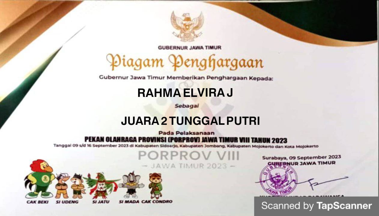 PORPROV JATIM VIII TAHUN 2023