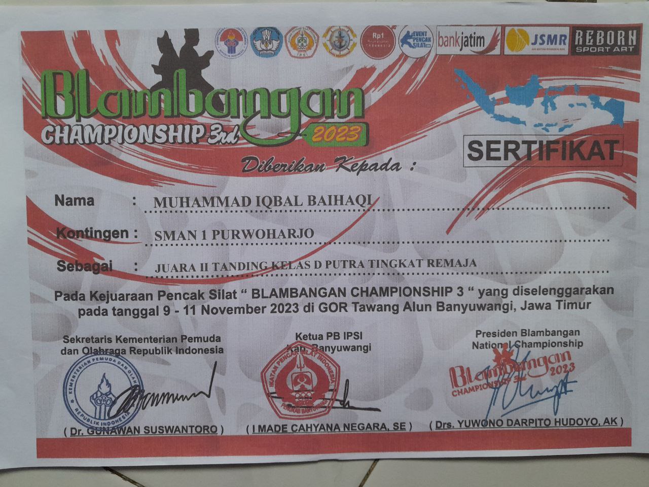 BLAMBANGAN CHAMPIONSHIP 3