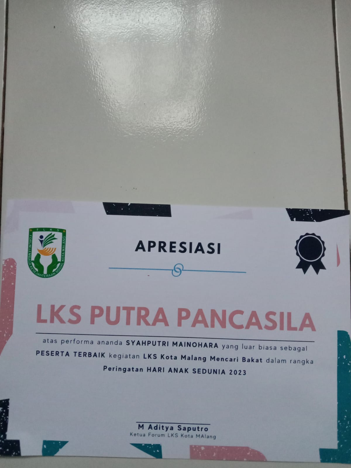 Apresiasi LKS Putra Pancasila Atas Performa Yang Luar Biasa