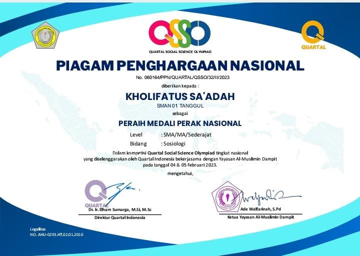 quartal sosical science olympiad mapel sosiologi