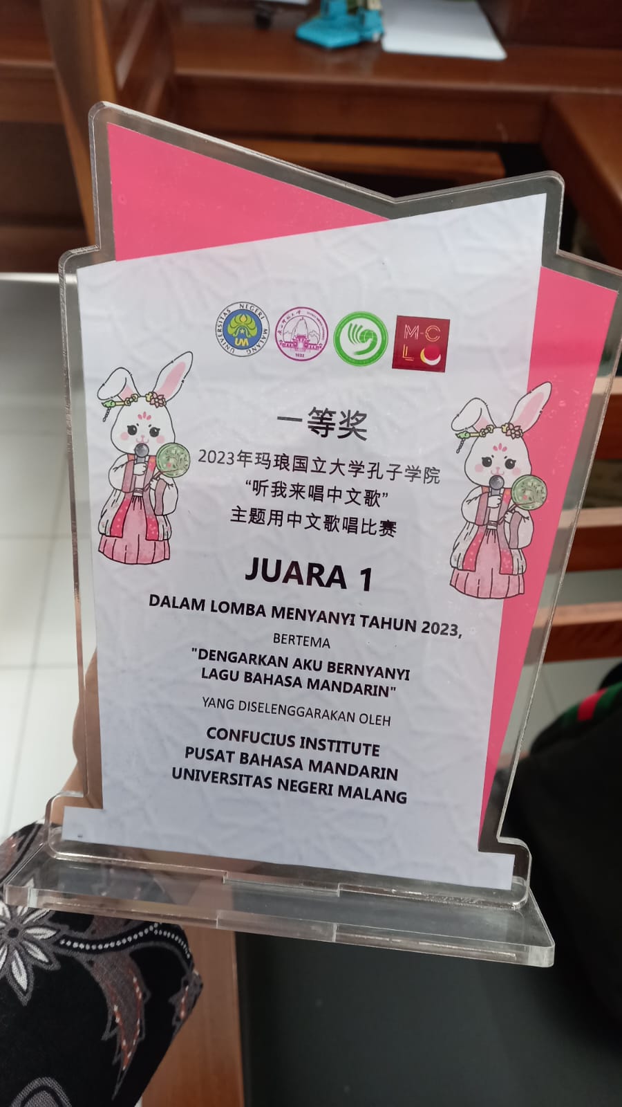 LOMBA MENYANYI BAHASA MANDARIN