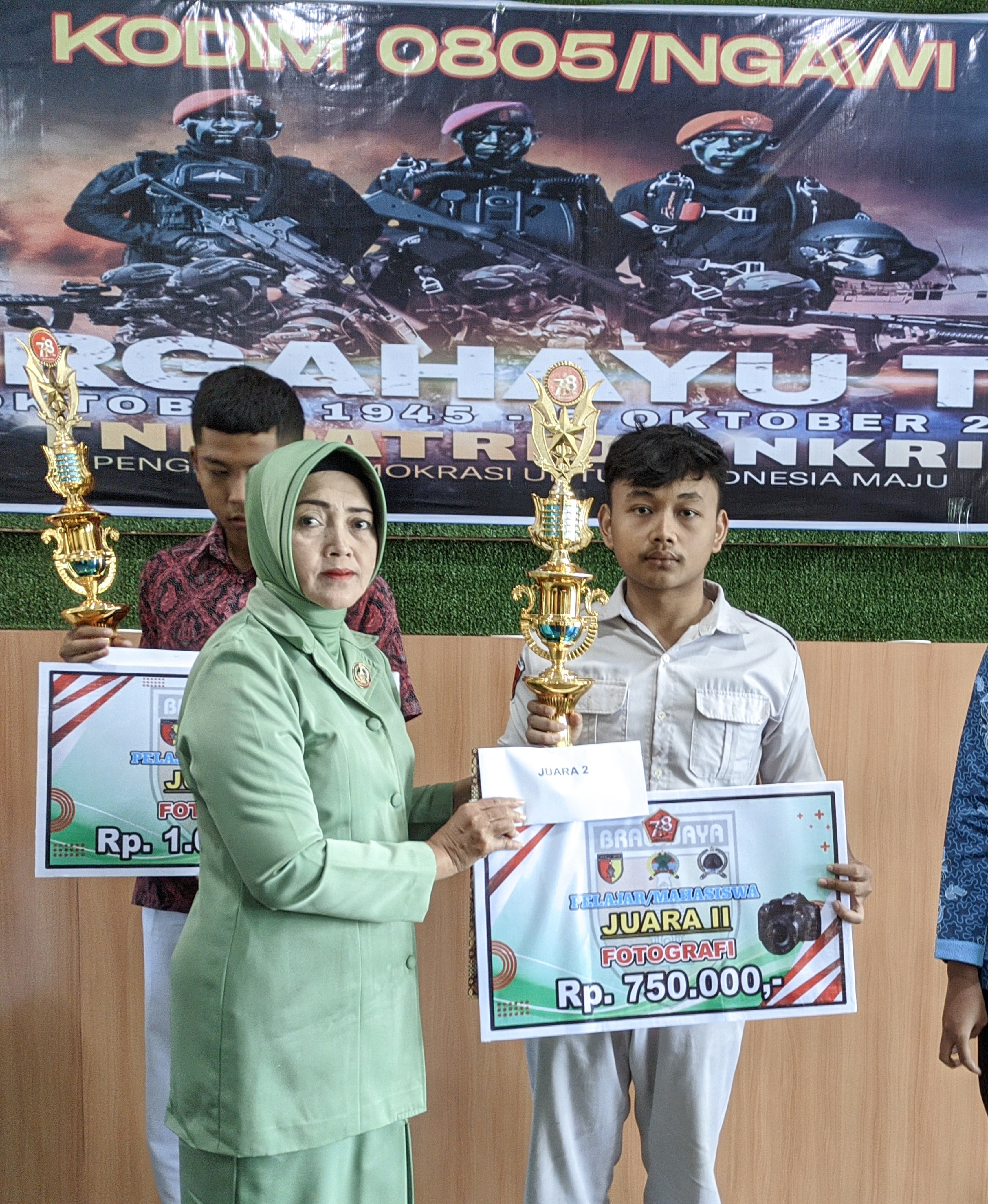 Lomba Fotografi HUT TNI KE - 78 KODIM 0805/NGAWI TAHUN 2023