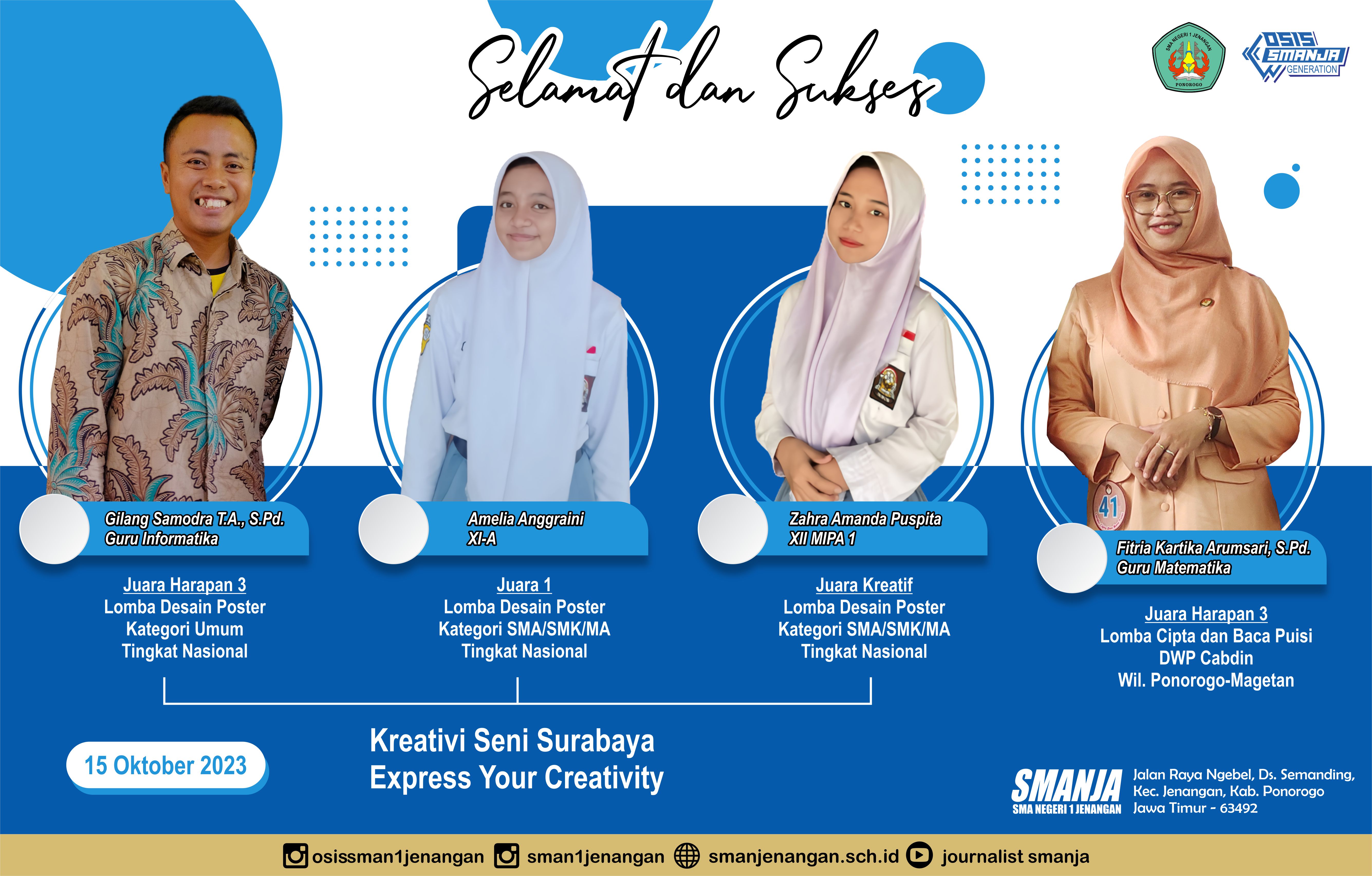 Lomba Desain Poster Tk SMA/SMK/MA se-Indonesia 